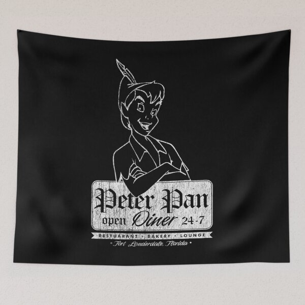 Item preview, Peter Pan Diner Ft. Lauderdale Fl Restaurant Bakery Lounge (On Darks) designed and sold by NZRandom42.