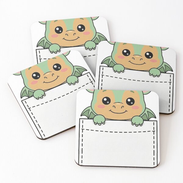 Item preview, Cute Pocket Dragon designed and sold by  Side Quest Studio.