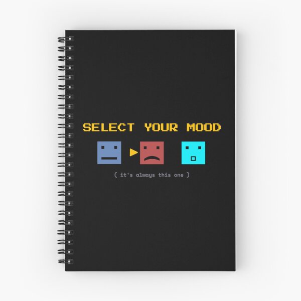 Item preview, Select Your Mood Sad Gamer Mental Health Quote designed and sold by Becheer.