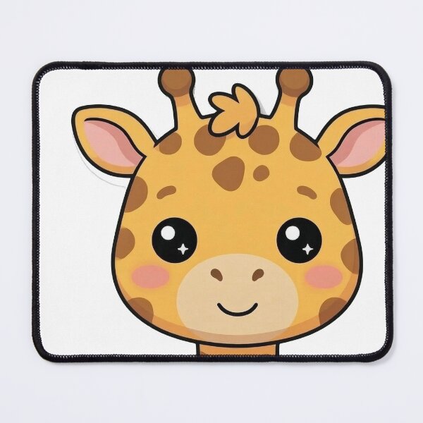 Item preview, Cute Pocket Giraffe designed and sold by Side Quest Studio.
