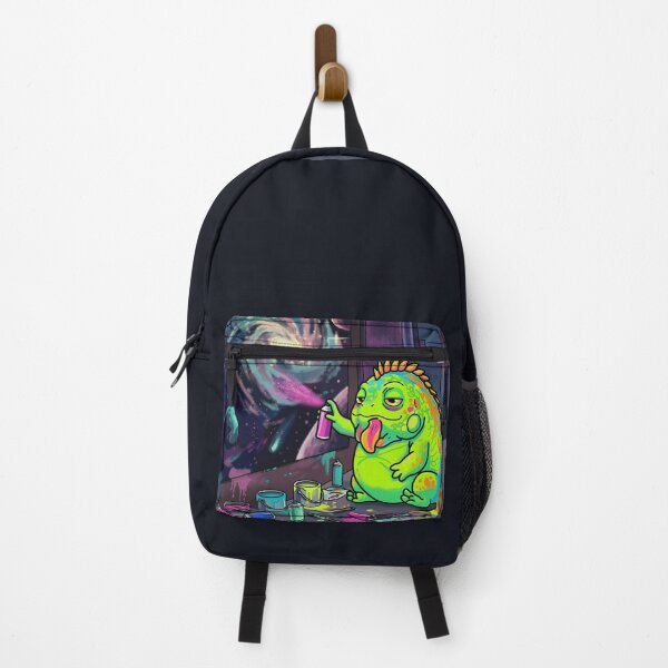 Item preview, The Neon Graffiti Iguana designed and sold by Elixmin.