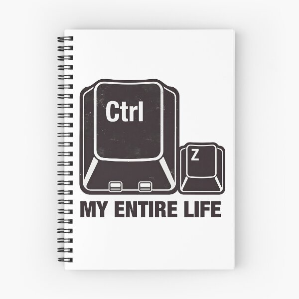 Item preview, Ctrl Z My Entire Life Programmer Humor Developer Gift designed and sold by eikulabs.