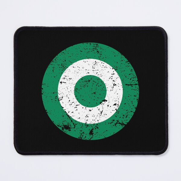 Item preview, Nigeria Roundel / Insignia - Worn / Eroded / Aged / Grunge (Large) designed and sold by STUDIO-72.