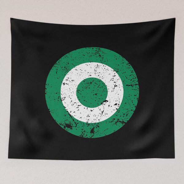 Item preview, Nigeria Roundel / Insignia - Worn / Eroded / Aged / Grunge (Large) designed and sold by STUDIO-72.