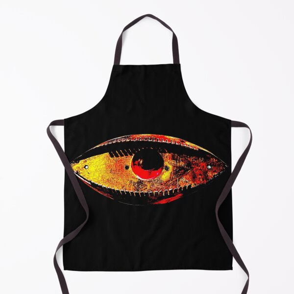 Item preview, Welded Steel Eye with Red Resin Iris and Copper Leaf designed and sold by nicola-ginzler.