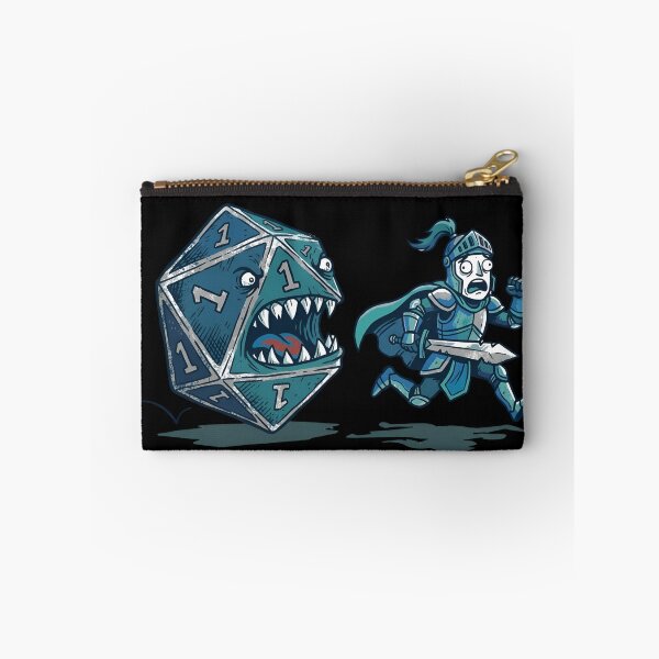 Item preview, Natural One Monster D20 Chasing Knight Tabletop RPG designed and sold by Fenay Designs.