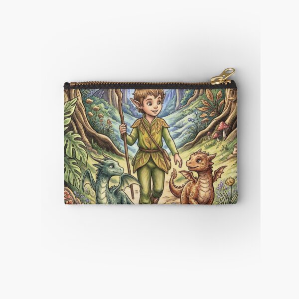 Item preview, A baby dragon and an elf. designed and sold by PP&RAINBOW SHOP.
