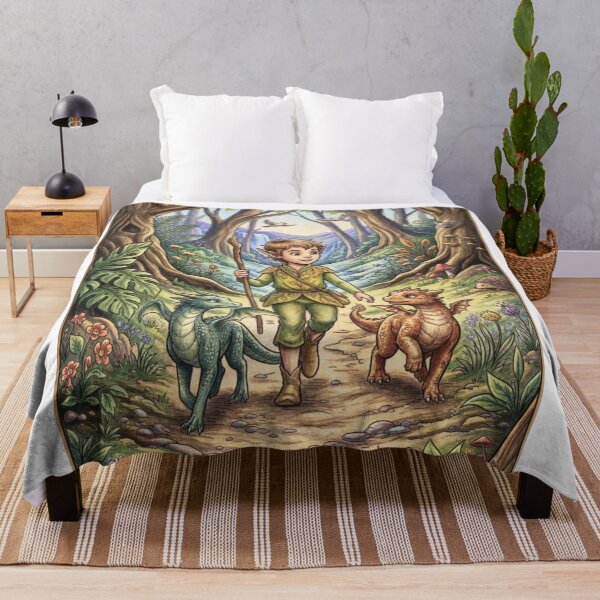 Item preview, A baby dragon and an elf. designed and sold by PP&RAINBOW SHOP.