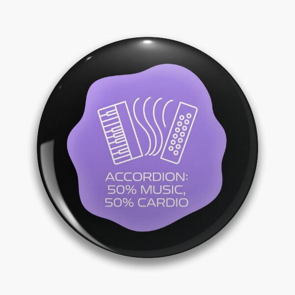 Item preview, Accordion 50% music 50% cardio | Accordion designed and sold by SocialStaticz.