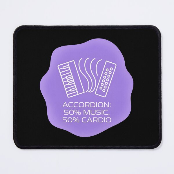 Item preview, Accordion 50% music 50% cardio | Accordion designed and sold by SocialStaticz.