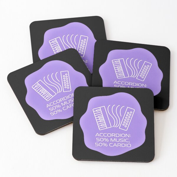 Item preview, Accordion 50% music 50% cardio | Accordion designed and sold by SocialStaticz.