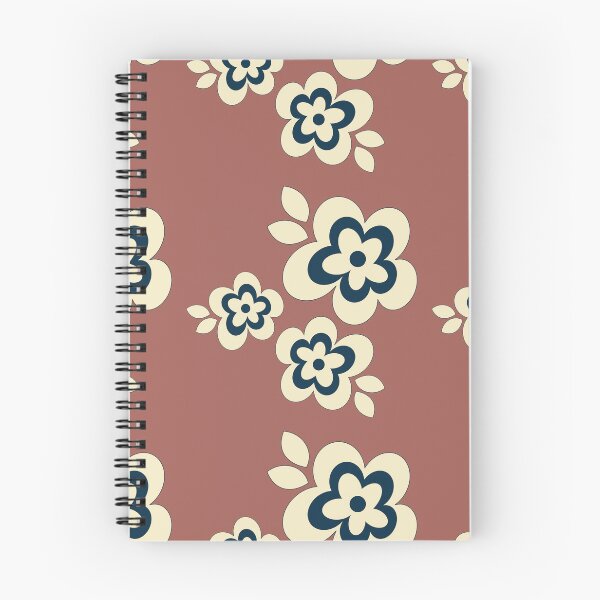 Item preview, Dusky pink floral seamless repeating pattern designed and sold by SeamlessDsign.