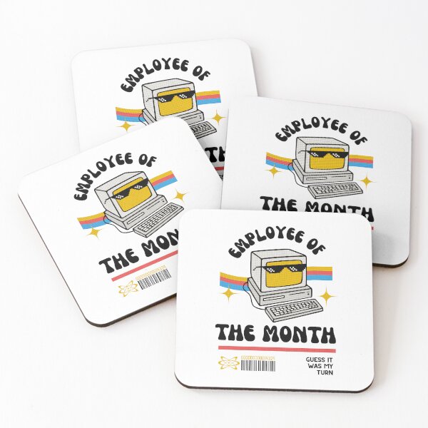 Item preview, Employee of the Month Retro Computer – Funny Office Humor Vintage Tech Design designed and sold by Gawii.