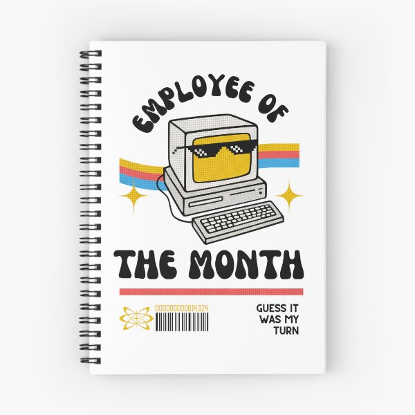 Item preview, Employee of the Month Retro Computer – Funny Office Humor Vintage Tech Design designed and sold by Gawii.