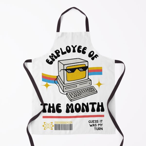 Item preview, Employee of the Month Retro Computer – Funny Office Humor Vintage Tech Design designed and sold by Gawii.
