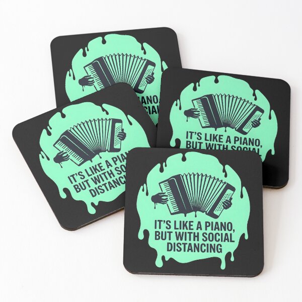 Item preview, It's like a piano but with social distancing | Accordion designed and sold by SocialStaticz.