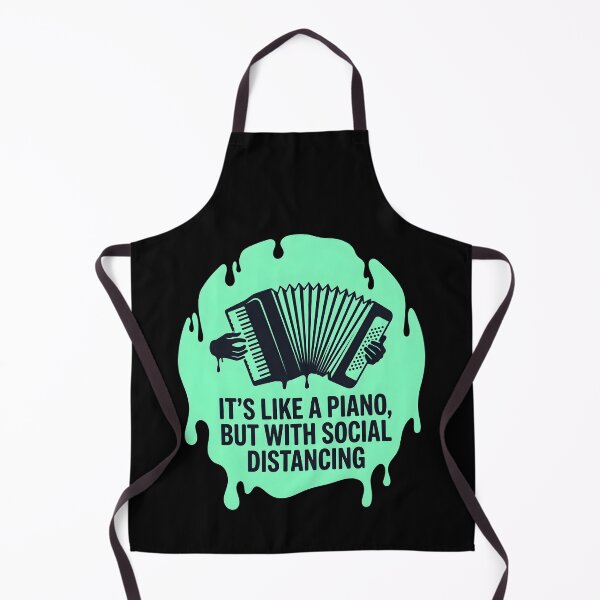 Item preview, It's like a piano but with social distancing | Accordion designed and sold by SocialStaticz.