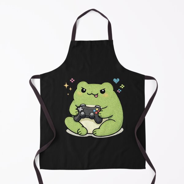 Item preview, Gamer Frog – Funny Gaming Frog Mascot with Controller designed and sold by ColorSplash123.