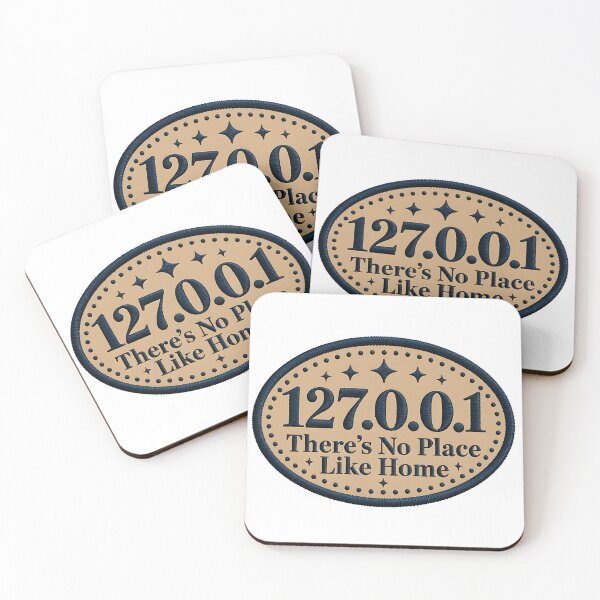 Item preview, Localhost 127.0.0.1 Developer Humor Tech Home Office Decor designed and sold by eikulabs.