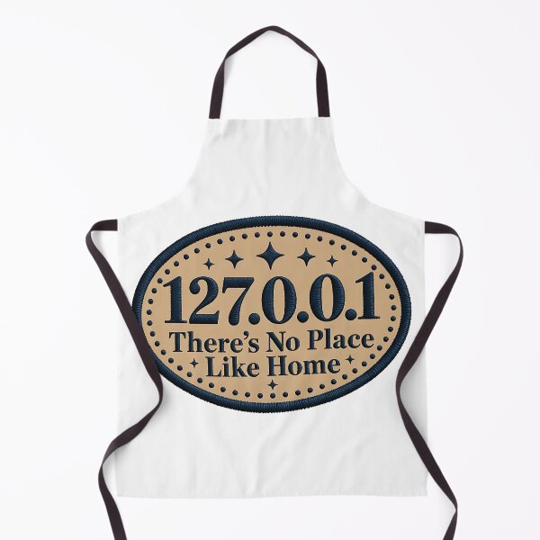 Item preview, Localhost 127.0.0.1 Developer Humor Tech Home Office Decor designed and sold by eikulabs.