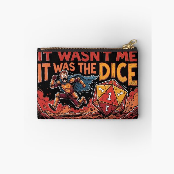 Item preview, It Wasnt Me It Was The Dice Funny Natural One RPG designed and sold by Fenay Designs.