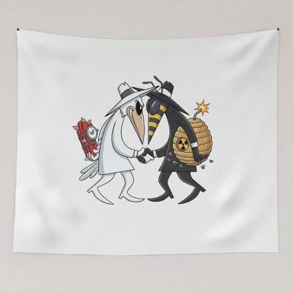 Item preview, BIRD VS BEE (birds and the bees parody) designed and sold by Python Designs .