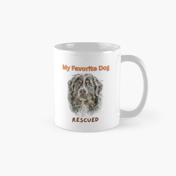 Item preview, My Favorite Dog - Rescued: Mixed Breed designed and sold by Rogue-Threads.