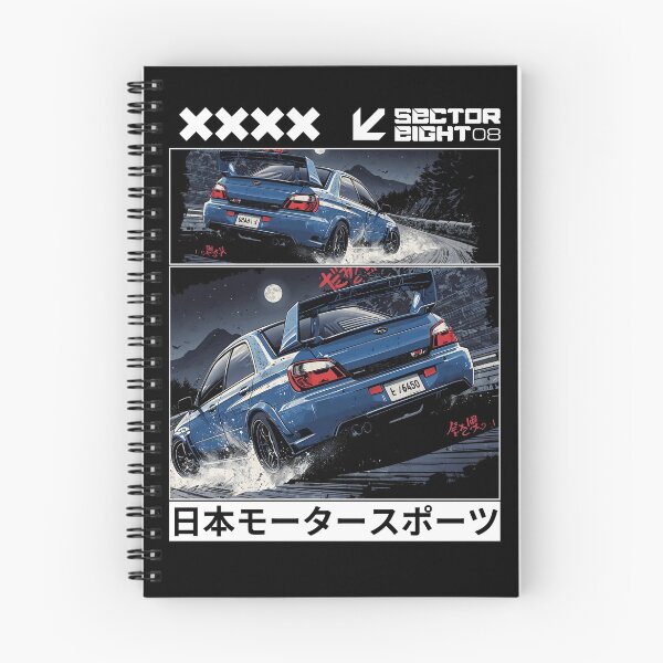 Item preview, JDM Touge Night Drift – Subaru WRX STI Street Racing Illustration  designed and sold by SECTOR EIGHT.