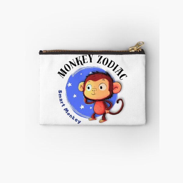 Item preview, Monkey Chinese Zodiac Sign – Smart Monkey Illustration designed and sold by OriginalMindArt.