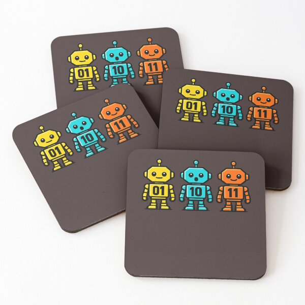 Item preview, 01 10 11 Robot coding geek robot theme designed and sold by faridman.