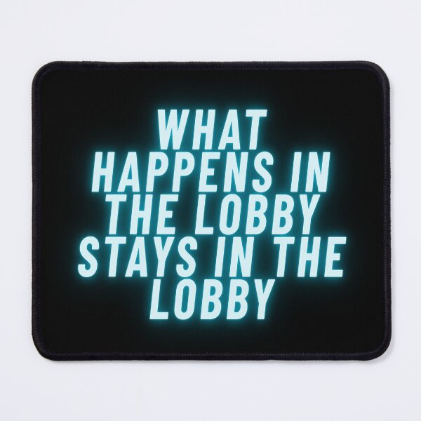 Item preview, What Happens in the Lobby Gaming Quote designed and sold by RespawnReality2.