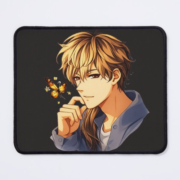 Item preview, Butterfly Boy Anime Art | Thoughtful Dreamer designed and sold by RiyoRK.