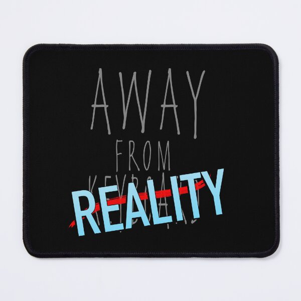 Item preview, Away From Reality Gamer Quote Vintage Text Design designed and sold by Conpo.