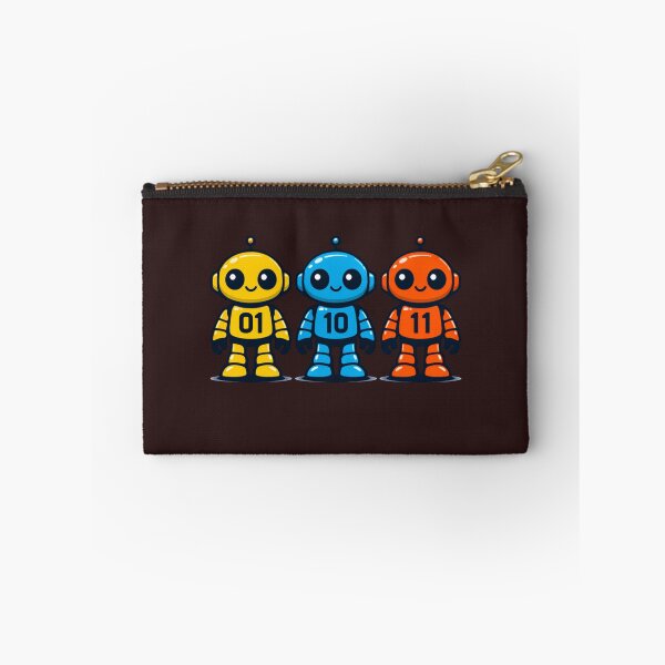 Item preview, 01 10 11 Robot retro binary digits robot designed and sold by faridman.