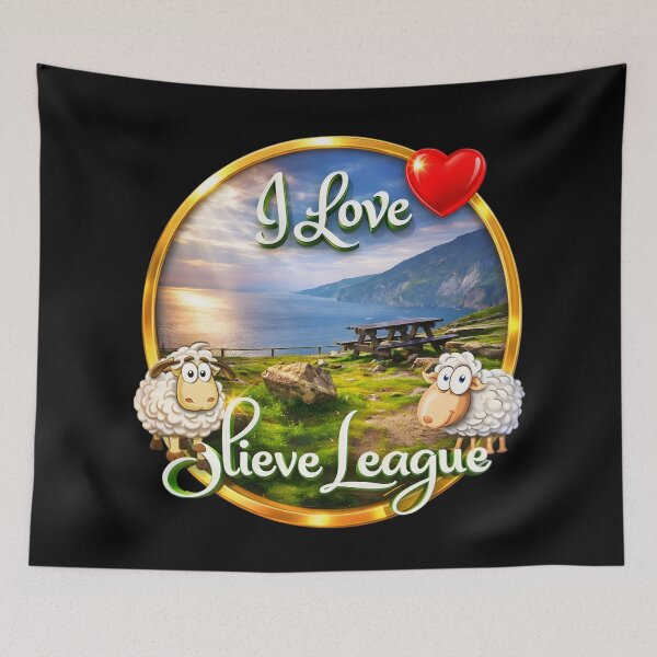Item preview, I Love Slieve League Special Edition Teelin Carrick County Donegal designed and sold by OliDesigns.