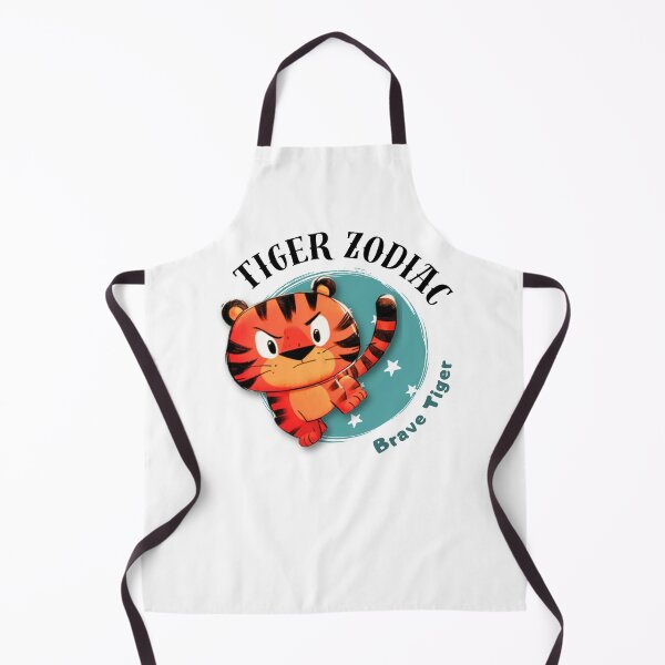 Item preview, Tiger Chinese Zodiac Sign – Brave Tiger Illustration designed and sold by OriginalMindArt.