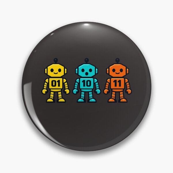 Item preview, 01 10 11 Robot robot programmer humor idea designed and sold by faridman.