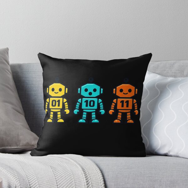 Item preview, 01 10 11 Robot robot programmer humor idea designed and sold by faridman.