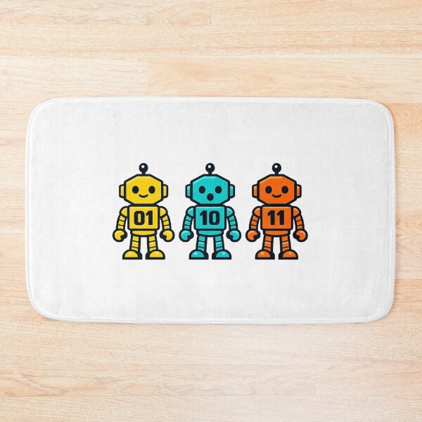Item preview, 01 10 11 Robot robot programmer humor idea designed and sold by faridman.