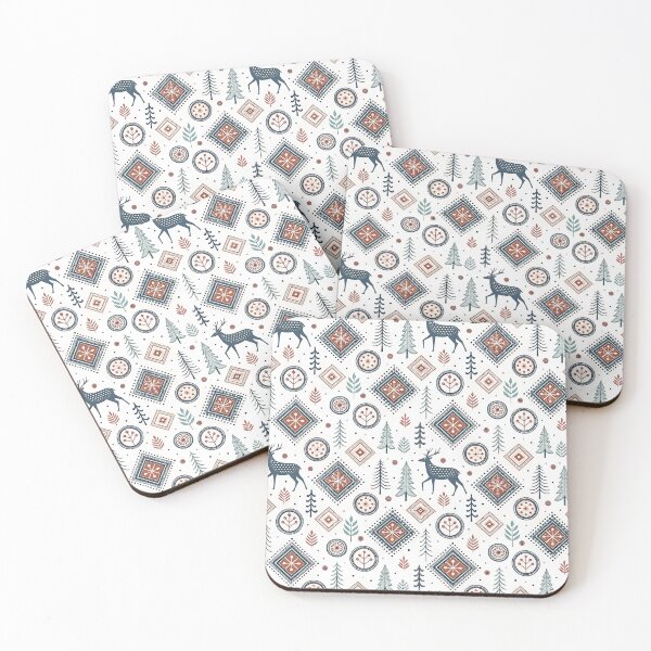 Item preview, Nordic Geometric Fillers | Scandinavian Folk Marks designed and sold by Shuga-Design.