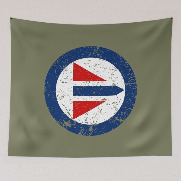 Item preview, Norway Roundel / Insignia - Worn / Eroded / Aged / Grunge (Large) designed and sold by STUDIO-72.