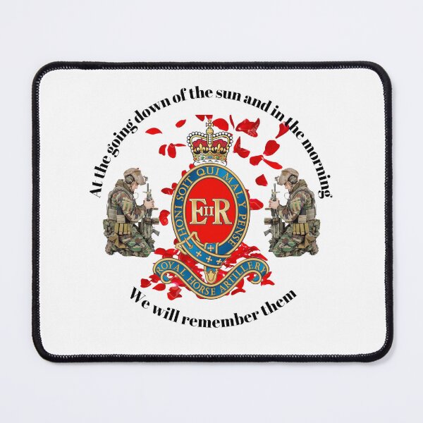 Item preview, 3rd Regiment Royal Horse Artillery RHA we will remember them designed and sold by Bootneckstore.