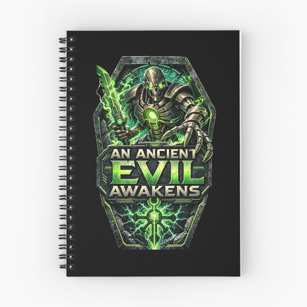 Item preview, Ancient Evil Awakens | Grimdark Robot Tomb designed and sold by Forged in the Warp.