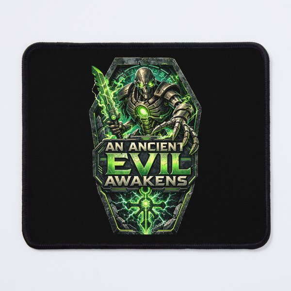 Item preview, Ancient Evil Awakens | Grimdark Robot Tomb designed and sold by Forged in the Warp.