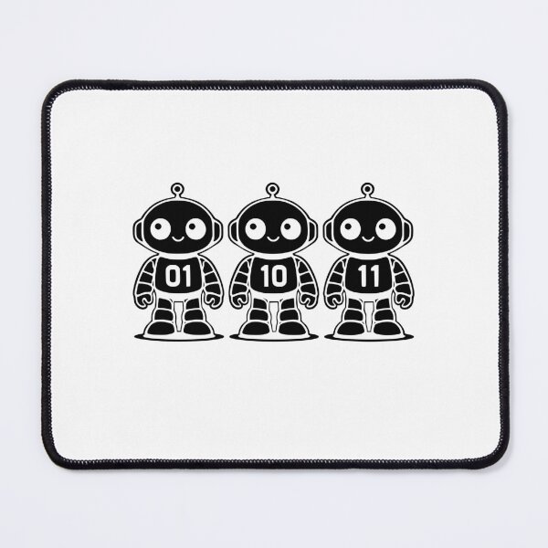 Item preview, 01 10 11 Robot binary code robot humor designed and sold by faridman.
