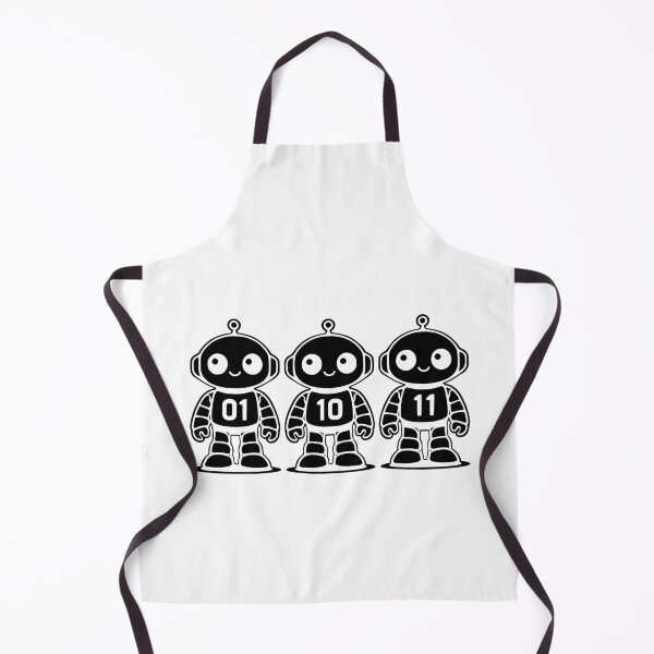 Item preview, 01 10 11 Robot binary code robot humor designed and sold by faridman.