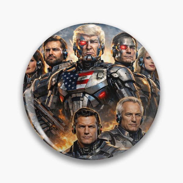 Item preview, Robo Team America – Cyber Patriot World Police designed and sold by MapleBaconator.