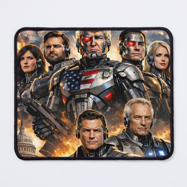 Item preview, Robo Team America – Cyber Patriot World Police designed and sold by MapleBaconator.