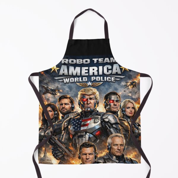 Item preview, Robo Team America – Cyber Patriot World Police designed and sold by MapleBaconator.