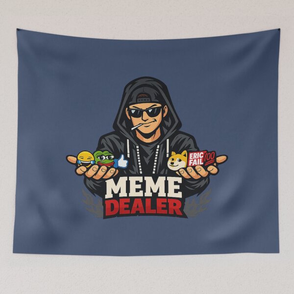 Item preview, Meme Dealer | Funny Internet Meme Lord Graphic for Gamers & Meme Lovers designed and sold by PopCulturePixel.